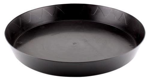 14" BLACK SAUCER