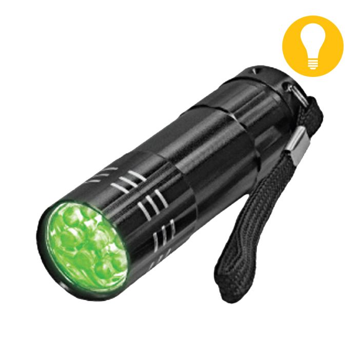 GREEN LED MINI FLASH LIGHT