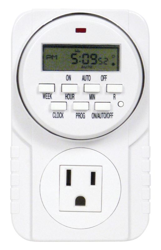 120V SINGLE OUTLET DIGITAL TIMER