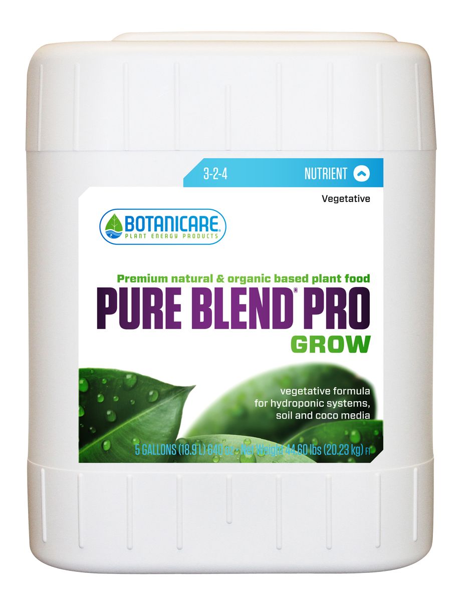 BOTANICARE PURE BLEND PRO GROW 5 GAL