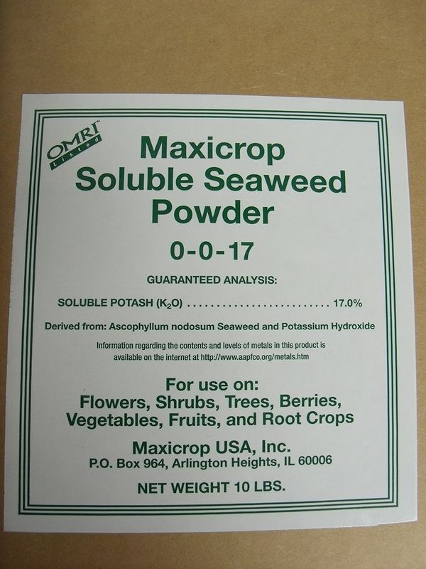 MAXICROP SOLUBLE POWDER 10LB