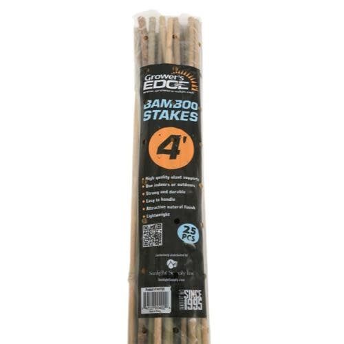 4' BAMBOO STAKES (25 PACK)