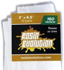 ROSIN EVOLUTION PRESS BAGS 160u (2"x4.5") 10 PACK