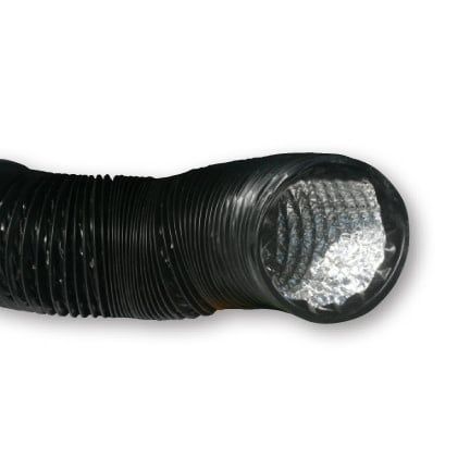 12"x25' BLACK LIGHTPROOF DUCTING