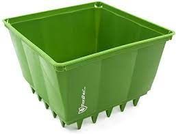 FLORAFLEX POTPRO 8" SHORT SQUARE POT