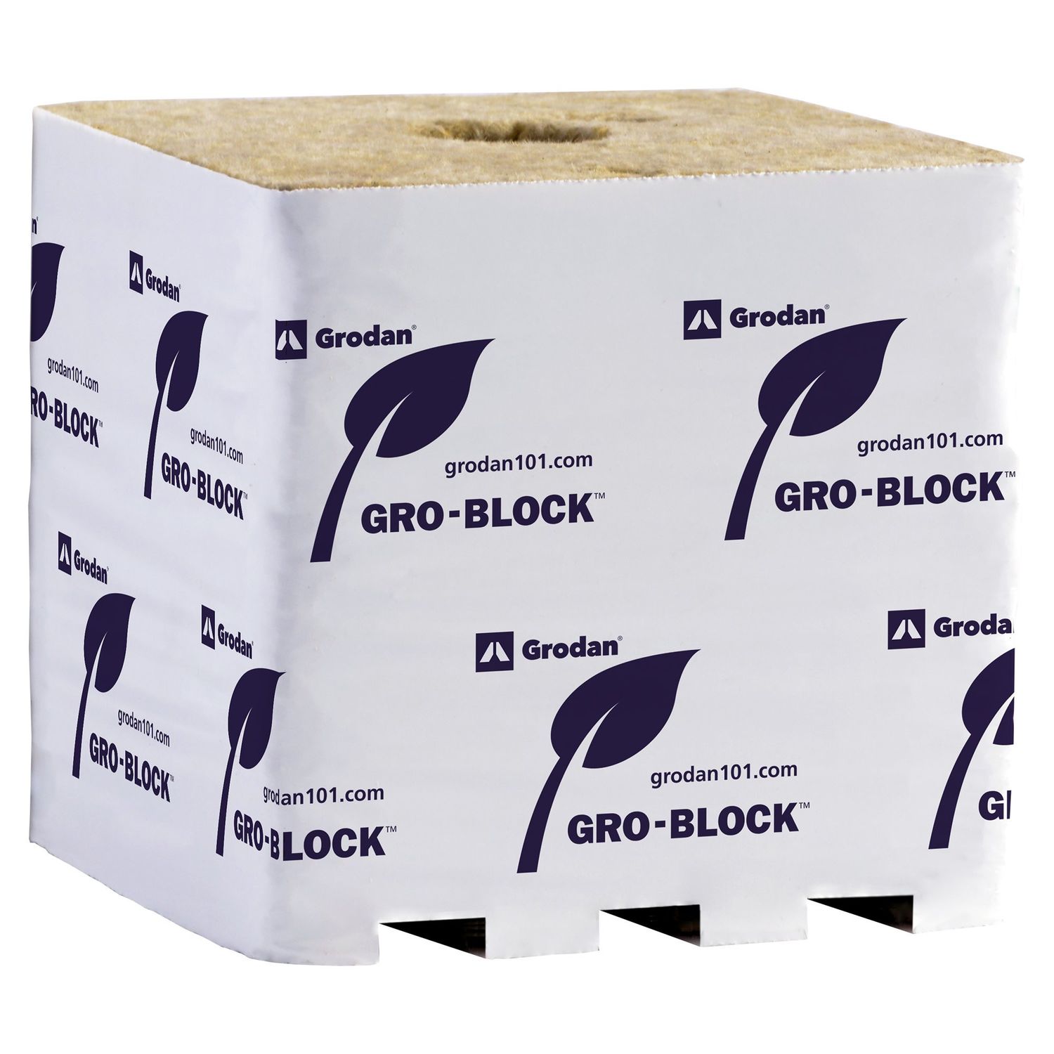 GRODAN GRO BLOCK IMPROVED GR32 (6X6X6) HUGO (BOX OF 64)