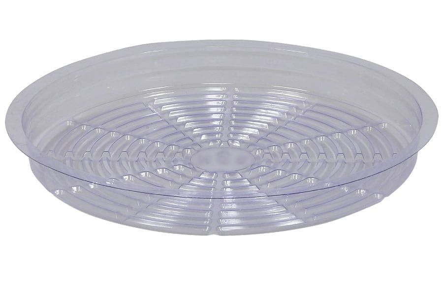 CLEAR SAUCER 17"