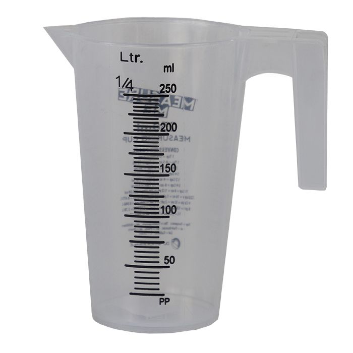 250ML ROUND MEASURING CUP