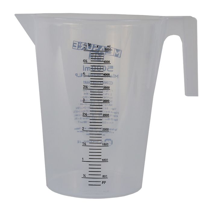 5000ML 160OZ ROUND MEASURING CUP