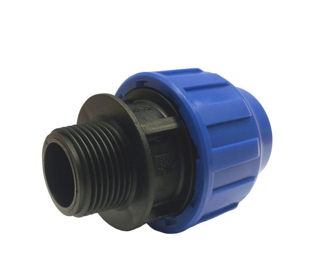 FLOPLAST 25MM COMPRESSION FITTING x 3/4" MNPT