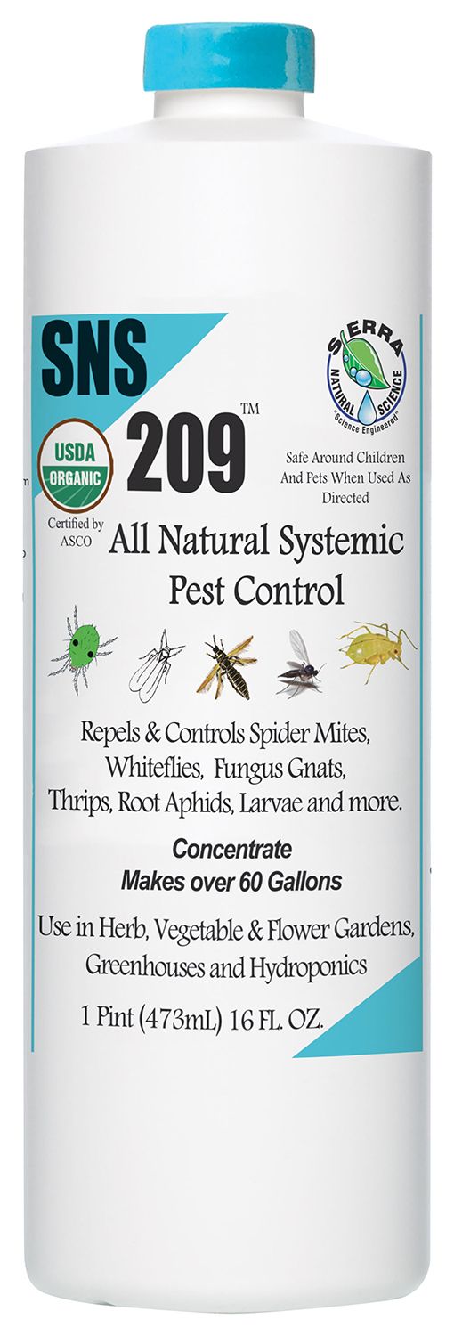 SNS 209 SYSTEMIC PEST CONTROL PINT CONCENTRATE