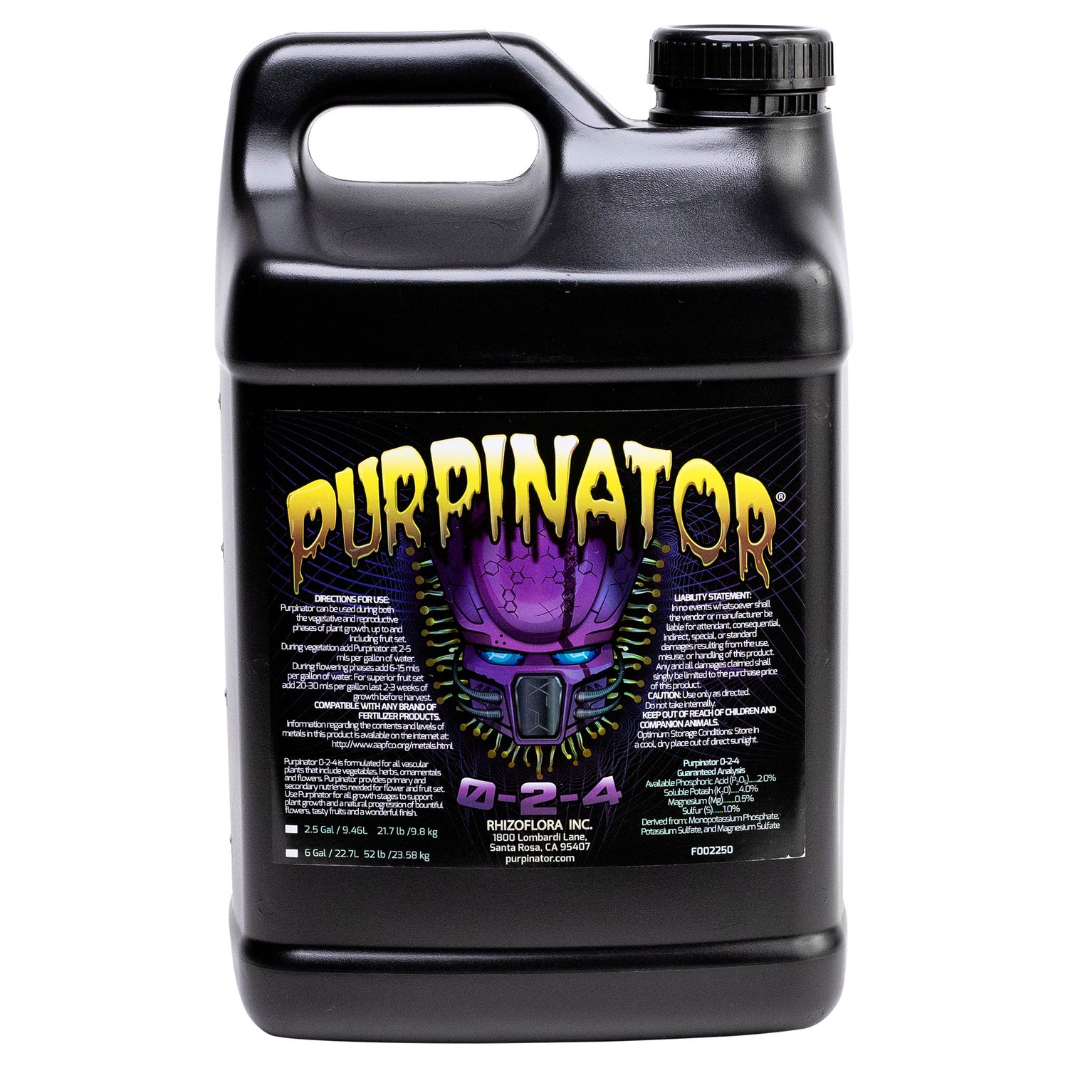 PURPINATOR 2.5GAL