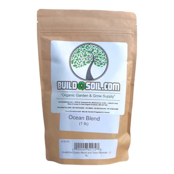 BUILD A SOIL OCEAN GROWN BLEND AND TRACE MINERALS 1LB