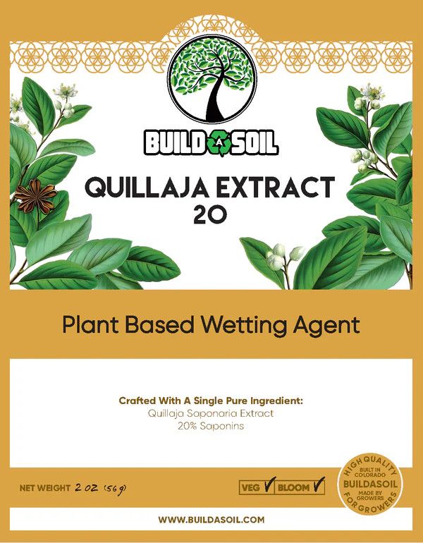 BUILDASOIL QUILLAJA EXTRACT 20 8OZ
