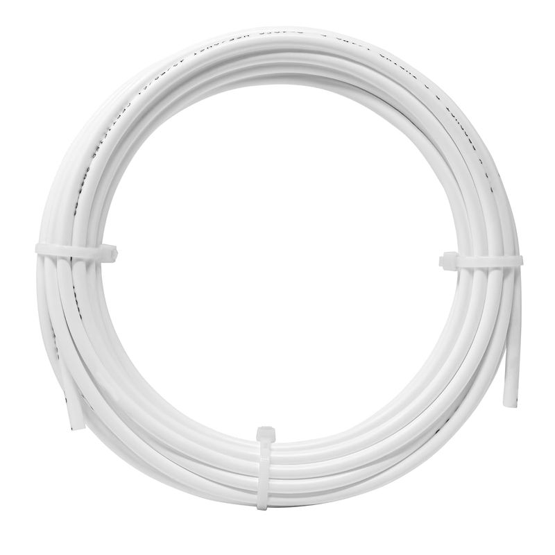 1/4" OD RO TUBING 25FT ROLL WHITE