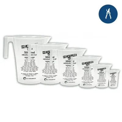LIQUID MEASURING CUPS &amp; PUMPS