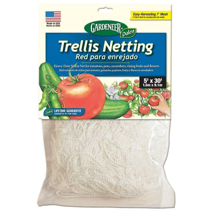 NYLON TRELLIS NET 5"x30' (7" SQUARE)