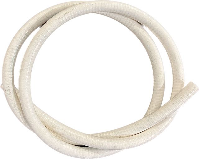 3/4" PVC REINFORCED FLEX HOSE WHITE (1 FOOT)
