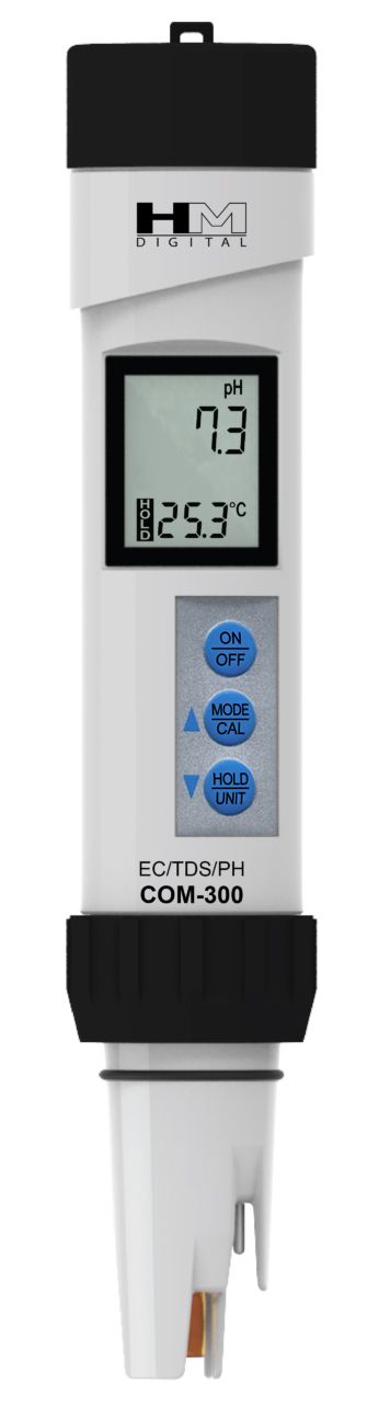HM DIGITAL ALL IN ONE PH / TDS / EC / TEMP METER COM-300