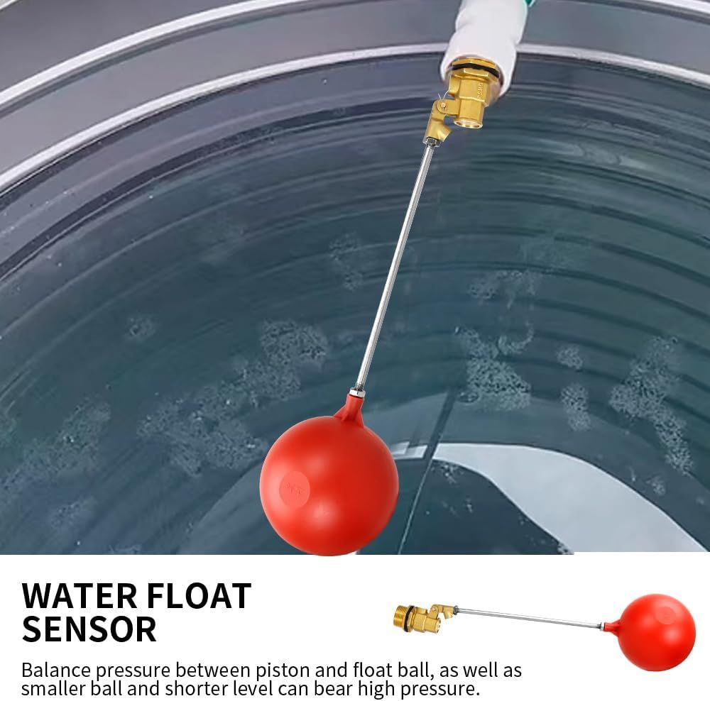 HEAVY DUTY 1/2" FLOAT BALL VALVE