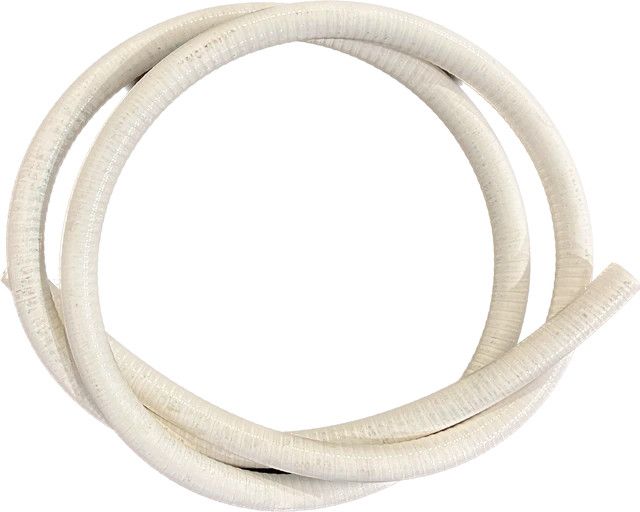 3/4" PVC REINFORCED FLEX HOSE WHITE (50' ROLL)