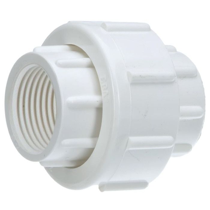 3/4" THREADED UNION PVC SH40