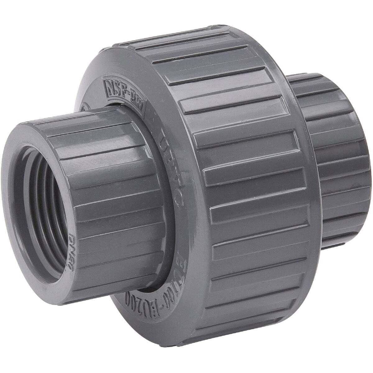 3/4" THREADED UNION PVC SH80