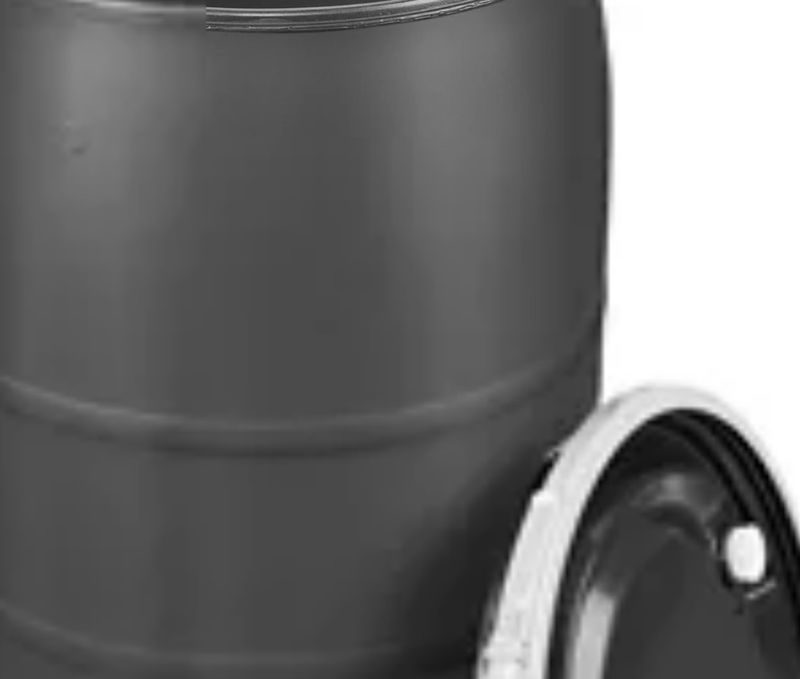 30 GALLON DRUM W/LID