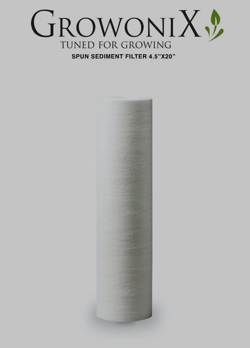 GROWONIX 4.5" x 20" SPUN SEDIMENT FILTER