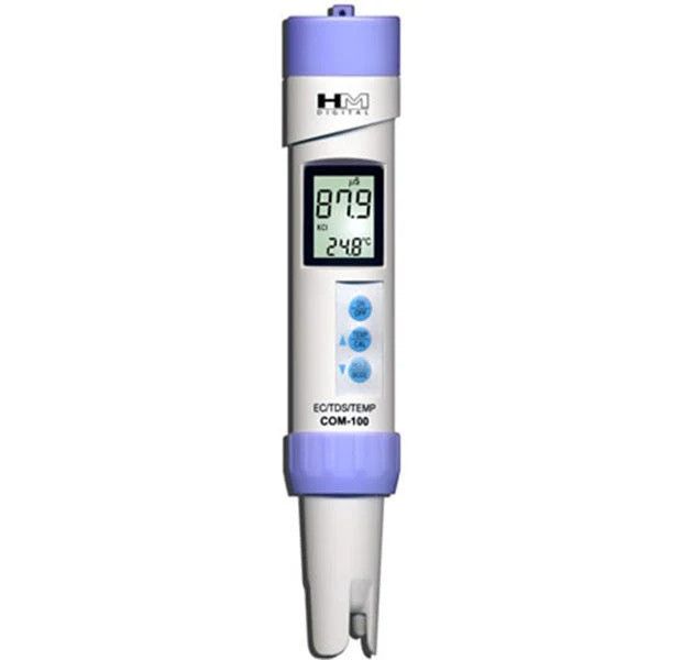 HM DIGITAL COM-100 WATERPROOF EC/TDS/TEMP METER