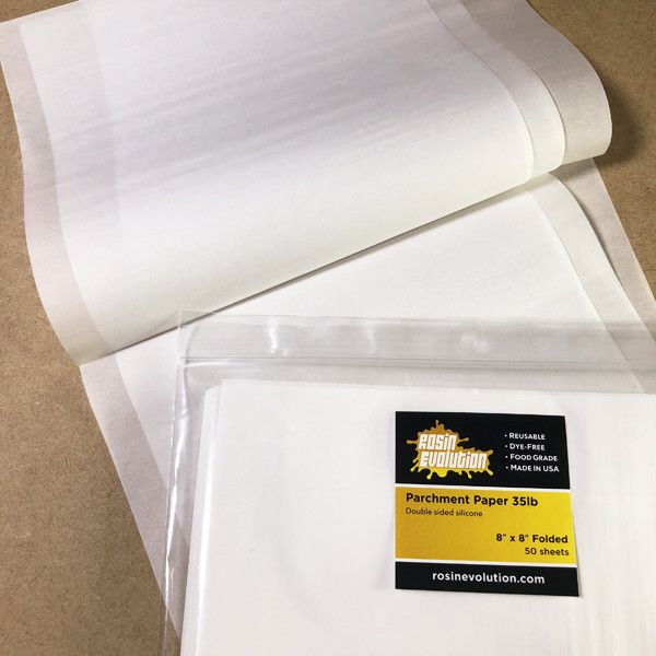 ROSIN EVOLUTION PARCHMENT PAPER 8X16 PREFOLDED 50 PACK