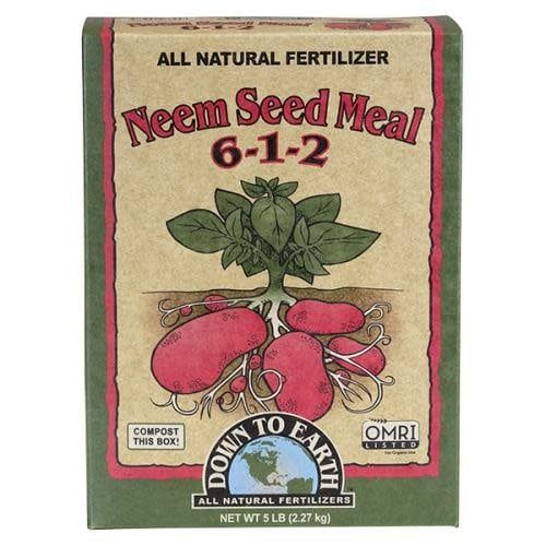 DOWN TO EARTH NEEM SEED MEAL 5LB