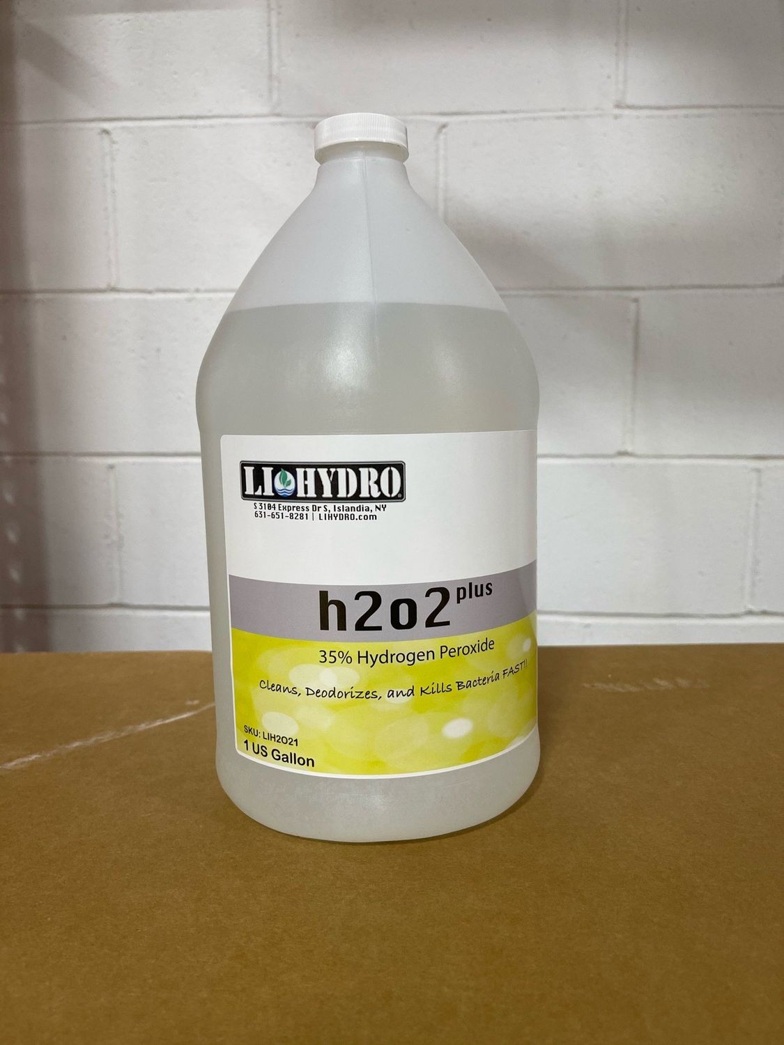 H2O2 1 GAL 35% HYDROGEN PEROXIDE