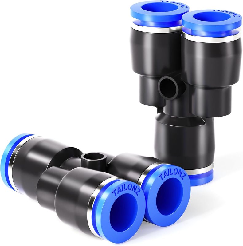 1/4" QC FITTING Y