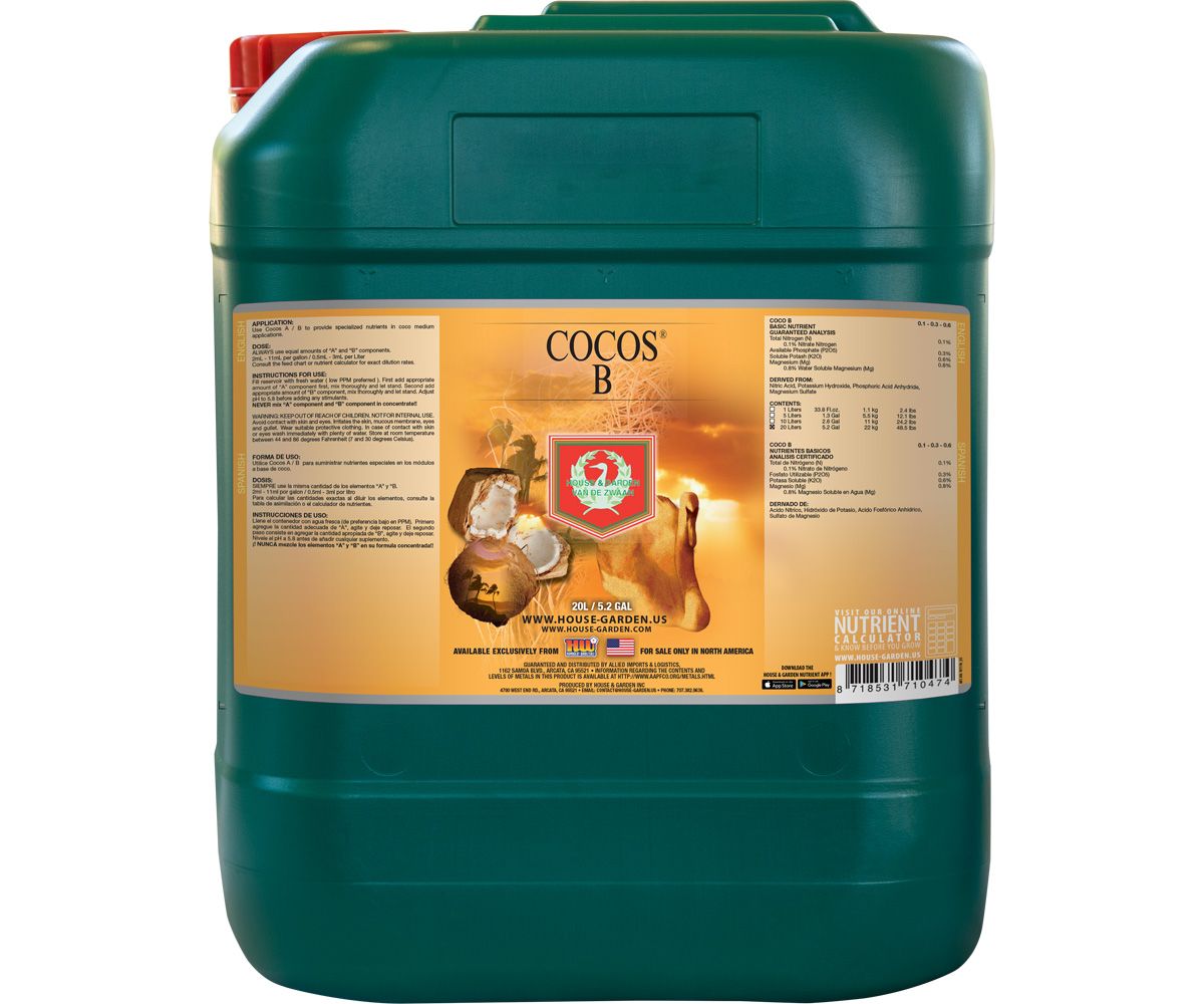 HOUSE &amp; GARDEN COCOS B 20L