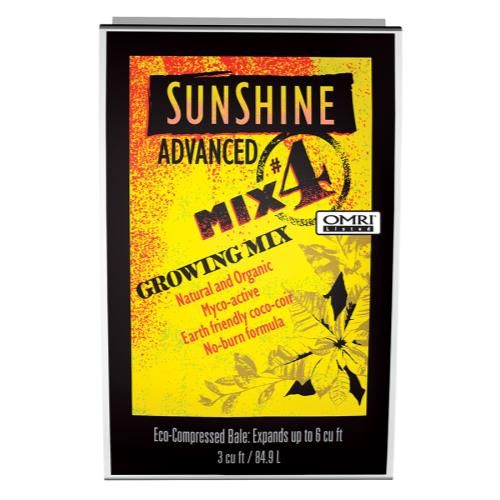 SUNSHINE ADVANCED MIX # 4 W/MYCO 3 CU FT