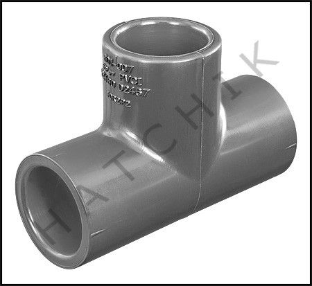 SCH80 3/4" TEE SLIP x SLIP x THREADED