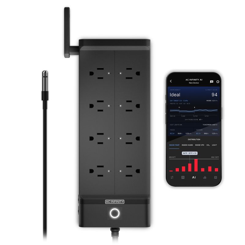 AC INFINITY 8 PLUG AI OUTLET