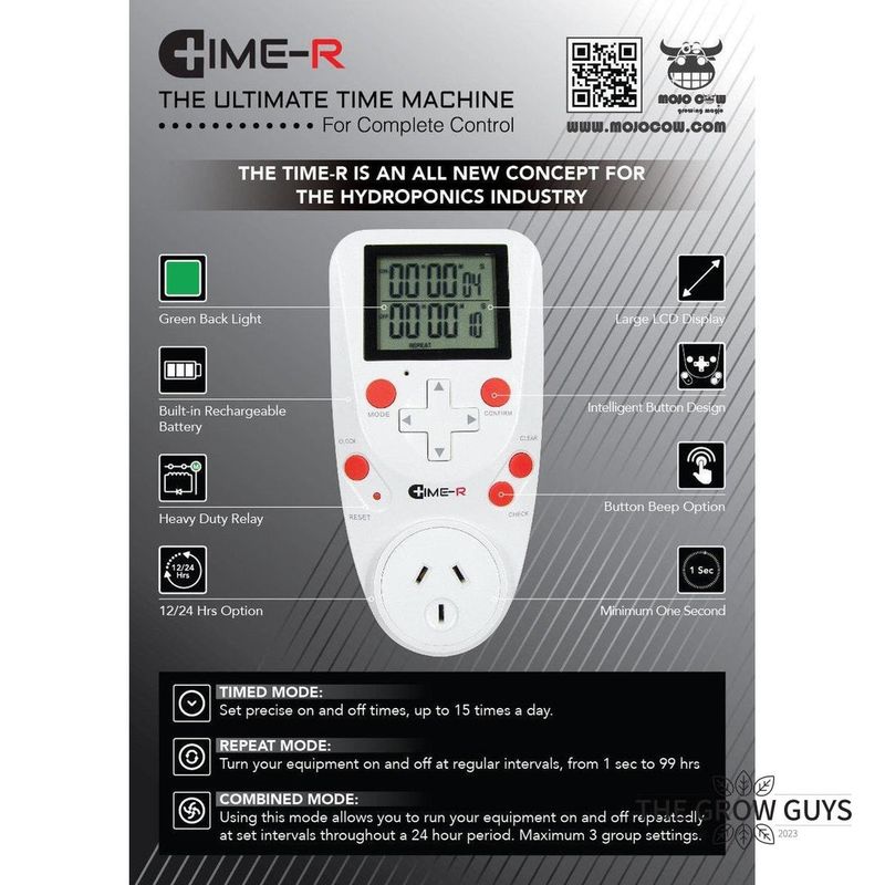 MOJO COW DIGITAL RECYCLE TIMER TIME-R