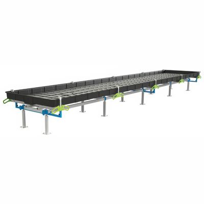 BOTANICARE SLIDE BENCH: 4FT WIDE x 15.5FT LONG x 30IN HIGH