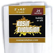 ROSIN EVOLUTION  PRESS BAGS 25u (2"x4.5") 10 PACK