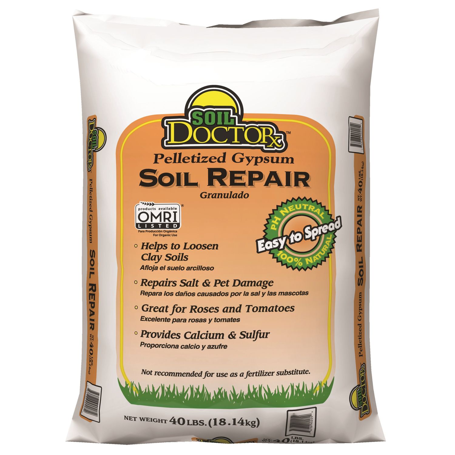 Soil Doctor™ Pelletized Gypsum Soil Repair - 40lb
