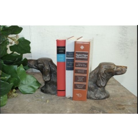 IRISH SETTER BOOKENDS