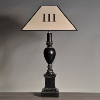 TABLE LAMP PEDESTAL (without lampshade)