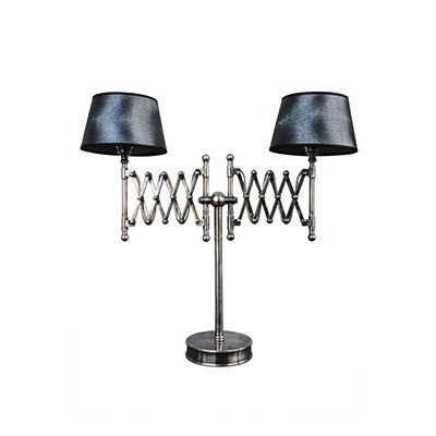 TABLE LAMP NICKEL FINISH