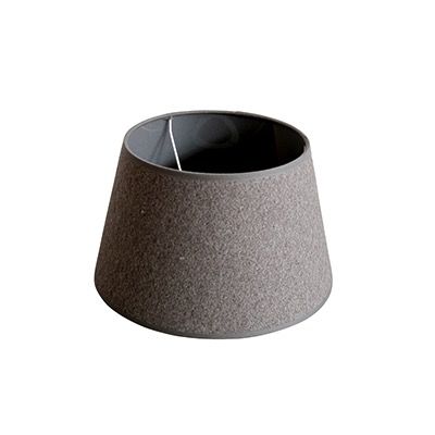 Cylinder shade grey felt (25)