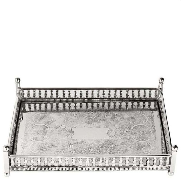 TRAY WOODSFORD NICKEL FINISH