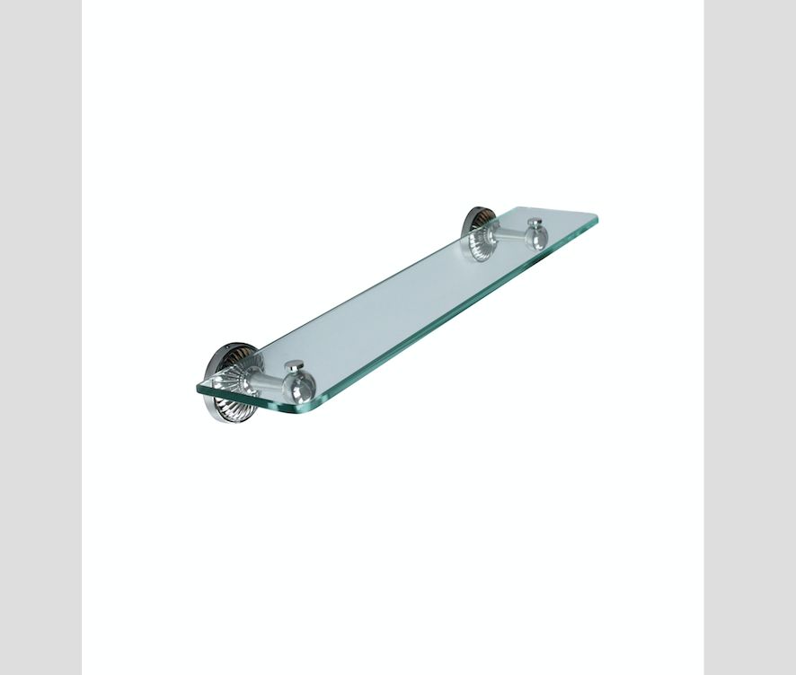 VANITY SHEL ROSACE NICKEL FINISH