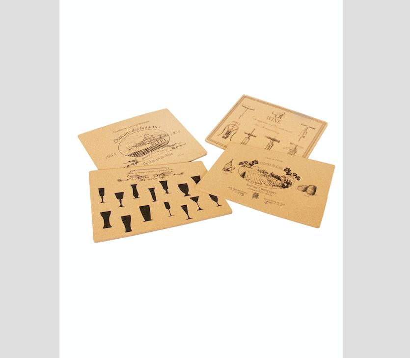 S/4 CORK PLACEMAT
