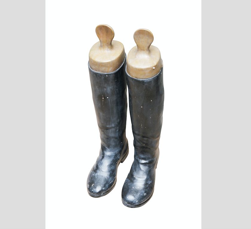 DECO BOOTS BLACK PATINA
